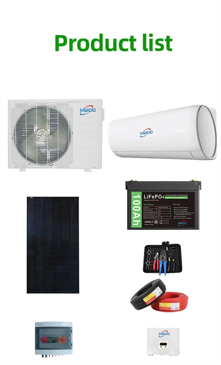 High-powered 18000btu Solar Air Conditioning Unit For Household