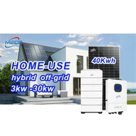 10kw Solar Energie System Hybrid Mit Smart Steuerung