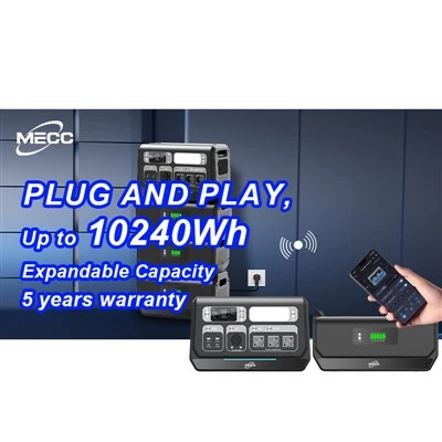 2048WH 2200W On Grid Tragbare Notstromversorgung